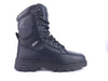 Tuffking Enforcer 3085M public order safety boot with metatarsal guard, black, side view