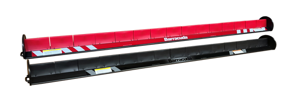 One 4ft red and one 4ft black Barracuda by Stopstick