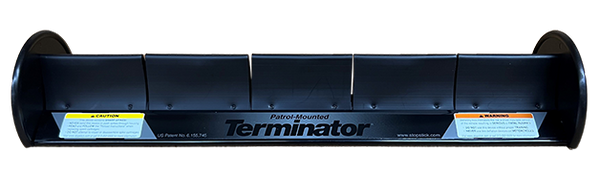 Black straight Patrol Terminator by Stopstick