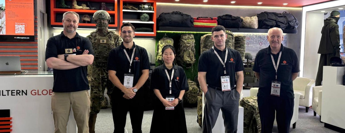 Quem somos - A equipa da Chiltern Global presente na feira de defesa IDEX 2025