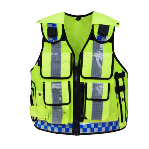Tactical Vest Hi-Vis Yellow - Chiltern Global